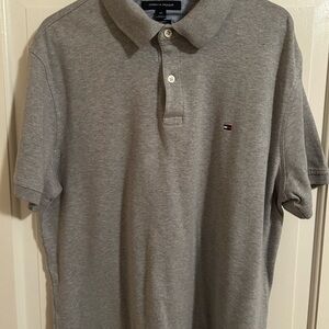 Tommy Hilfiger Classic Gray Polo Shirt